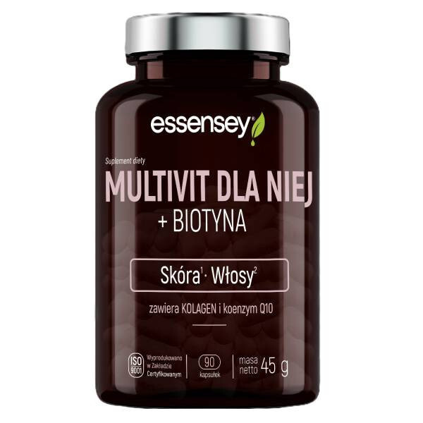 Essensey Multivit Dla Niej + Biotyna - 90 kaps.