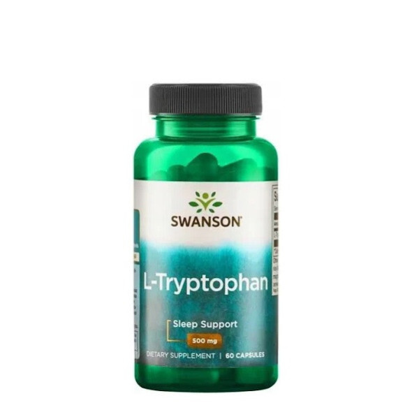 Swanson L-Tryptophan 500mg - 60 kaps.