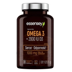 Essensey Omega 3 + 2000 IU D3 - 90 kaps.