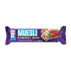 6Pak Nutrition Muesli Energy Bar Cranberry - 30g