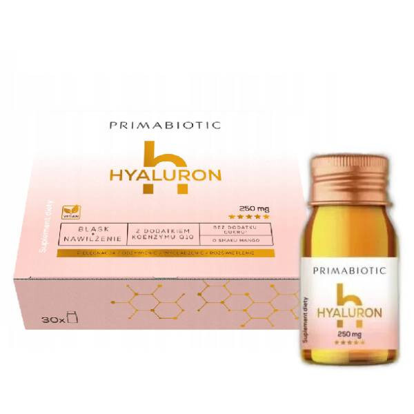 Primabiotic Hyaluron - kwas hialuronowy - 30 x 30ml
