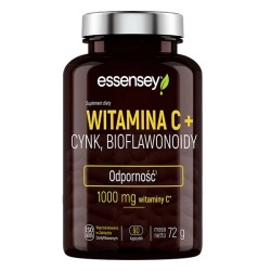 Essensey Witamina C + Cynk, Bioflawonoidy - 90 kaps.
