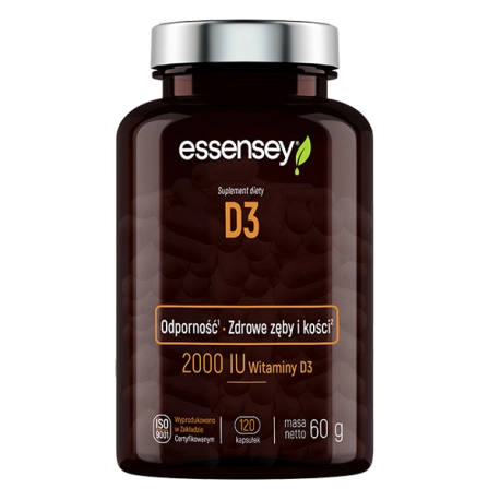 Essensey Witamina D3 - 120 kaps.