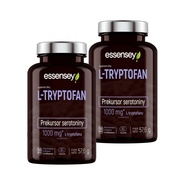 Essensey L-Tryptofan na stres, depresję i lepszy sen
