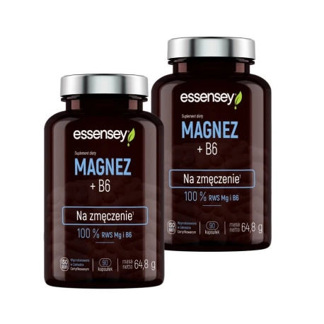 Essensey Magnez + Witamina B6 na stres i skurcze
