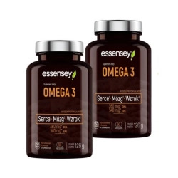 Essensey Omega 3 Serce Mózg Wzrok 2 x 90 kaps.