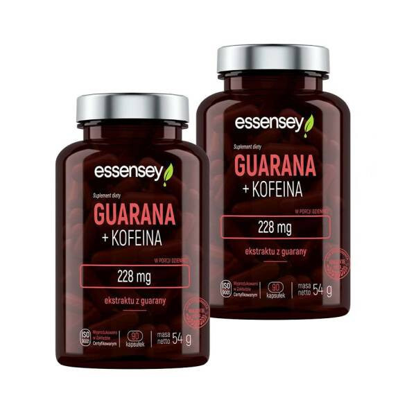 Essensey Guarana z kofeiną pamięć i koncentracja