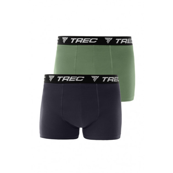 Trec Wear Boxer Shorts 190 Khaki-Navy - 2pak bokserek męskich