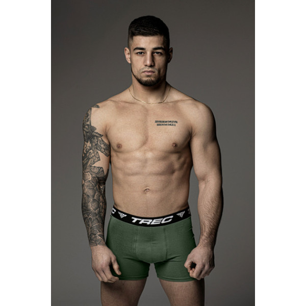 Trec Wear Boxer Shorts 190 Khaki-Navy - 2pak bokserek męskich