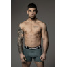 Trec Wear Boxer Shorts 190 Black-Blue - 2pak bokserek męskich
