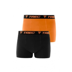 Trec Wear Boxer Shorts 190 Black-Orange - 2pak bokserek męskich