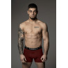 Trec Wear Boxer Shorts 190 Grey-Burgundy - 2pak bokserek męskich