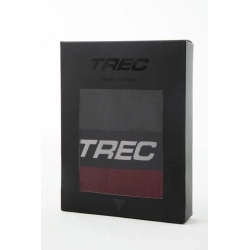 Trec Wear Boxer Shorts 190 Grey-Burgundy - 2pak bokserek męskich