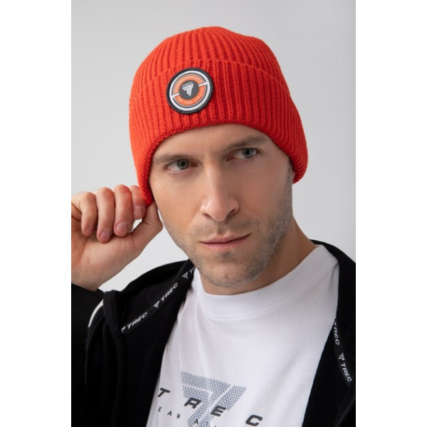 Trec Wear Winter Cap 134 Red - czapka zimowa