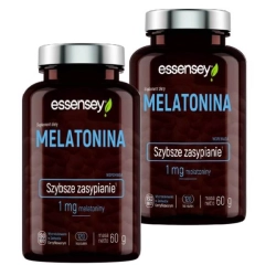 Essensey Melatonina Szybsze zasypianie 2 x 120 kaps