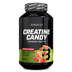 Biotech Creatine Candy - kreatyna w cukierkach - 240tab.