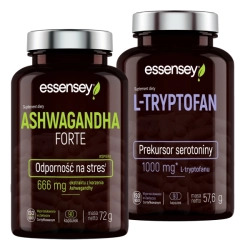 Zestaw Essensey Ashwagandha Forte + Tryptofan