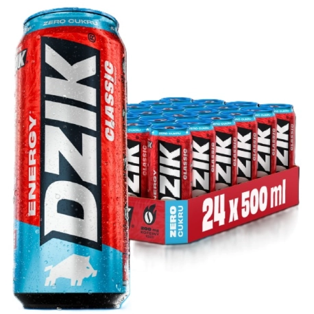 DZIK ENERGY CLASSIC - 24 x 500ml