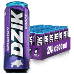 DZIK ENERGY GRAPE - 24 x 500ml
