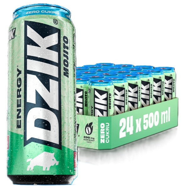 DZIK ENERGY MOJITO - 24 x 500ml