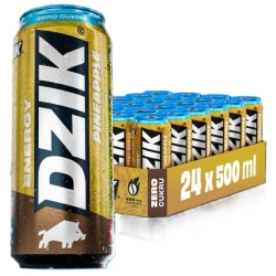 DZIK ENERGY PINEAPPLE - 24 x 500ml