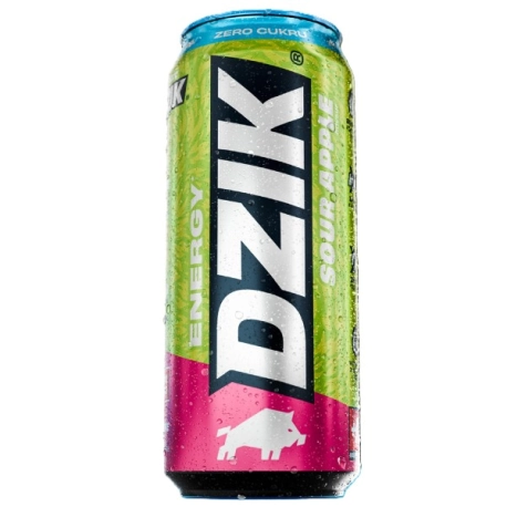 DZIK ENERGY SOUR APPLE - 500ml