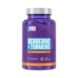 6PAK Nutrition Effective Line Berberine + Turmeric - 90 kaps.