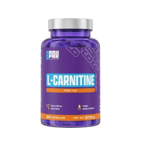 6PAK Nutrition L-Carnitine 1000mg - 90 kaps.