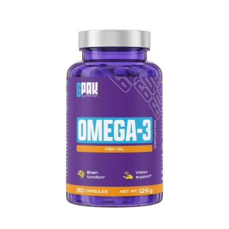 6PAK Nutrition Omega 3 - 90 kaps.