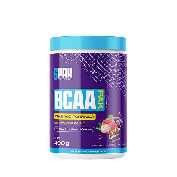 6PAK Nutrition BCAA PAK - 400g