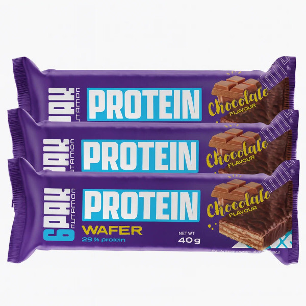 6PAK Nutrition 3 x Protein Wafer 40g