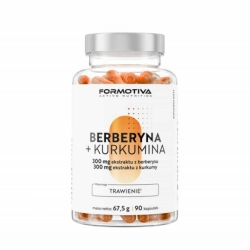 Formotiva Berberyna + Kurkumina - 90 kaps.