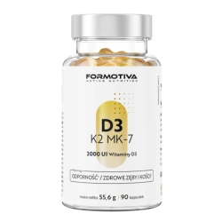 Formotiva Witamina D3 K2 MK-7 - 90 kaps.