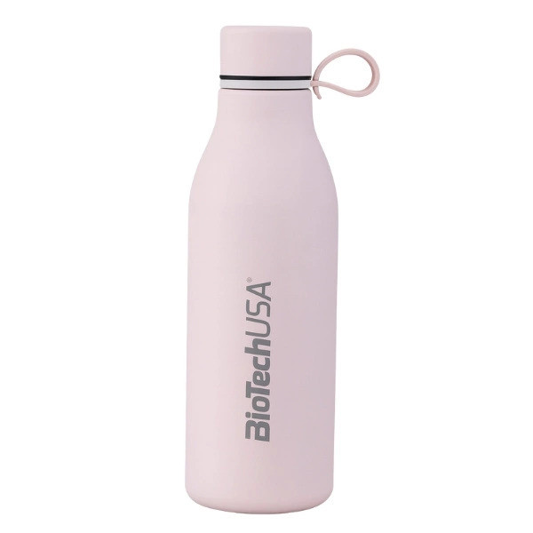 BioTech USA Stainless Steel Bottle - Pink - 500ml