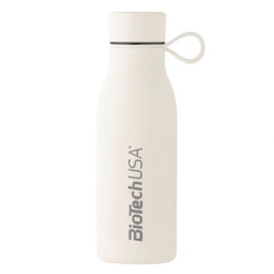 BioTech USA Stainless Steel Bottle - Cream - 500ml