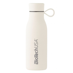BioTech USA Stainless Steel Bottle - Cream - 500ml