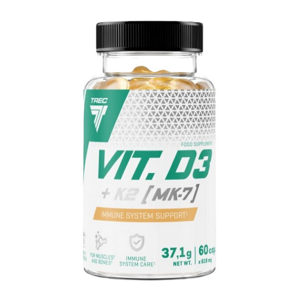 Trec Vit. D3 + K2 [MK-7] - 60 kaps.