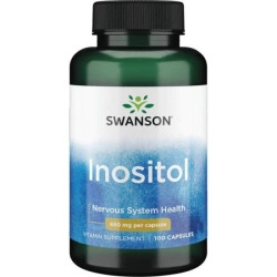 Swanson Inositol 650 mg - 100 kaps.