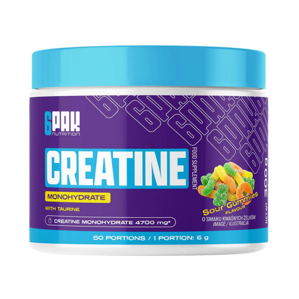 6PAK Nutrition Creatine Monohydrate - 300g