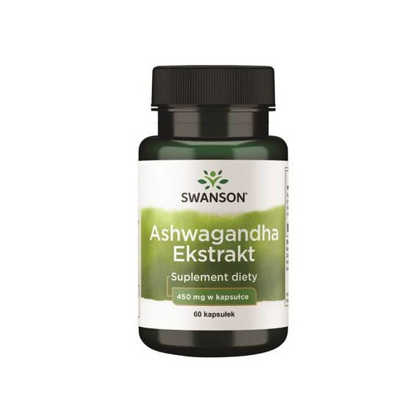Swanson Ashwagandha Extract 450mg - 60 kaps.