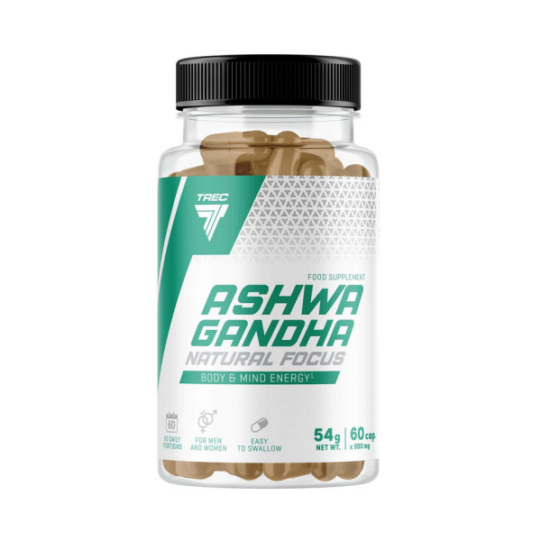 Trec Ashwagandha Natural Focus - 60kaps.