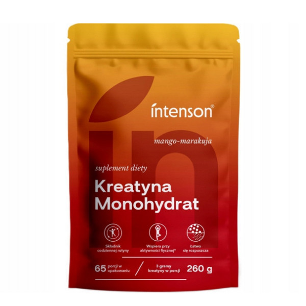 Intenson Kreatyna Monohydrat SMAKOWY - 260g