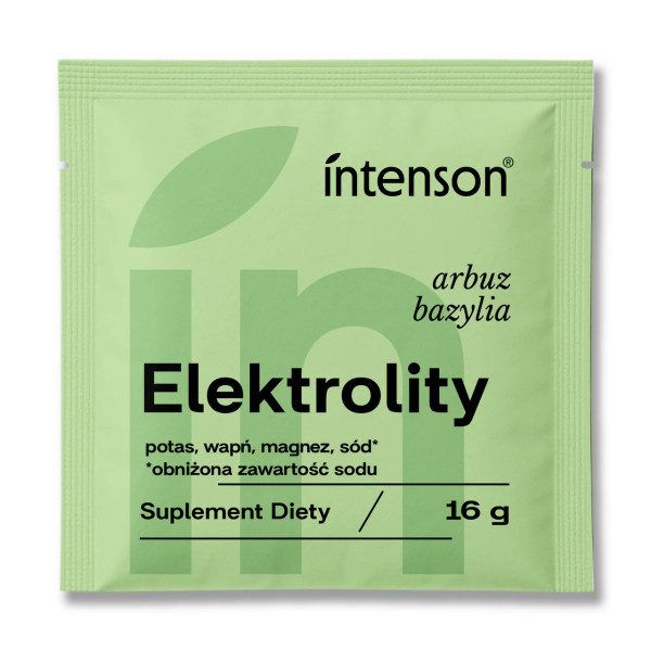 Intenson Elektrolity z obniżoną zawartością sodu - 16g