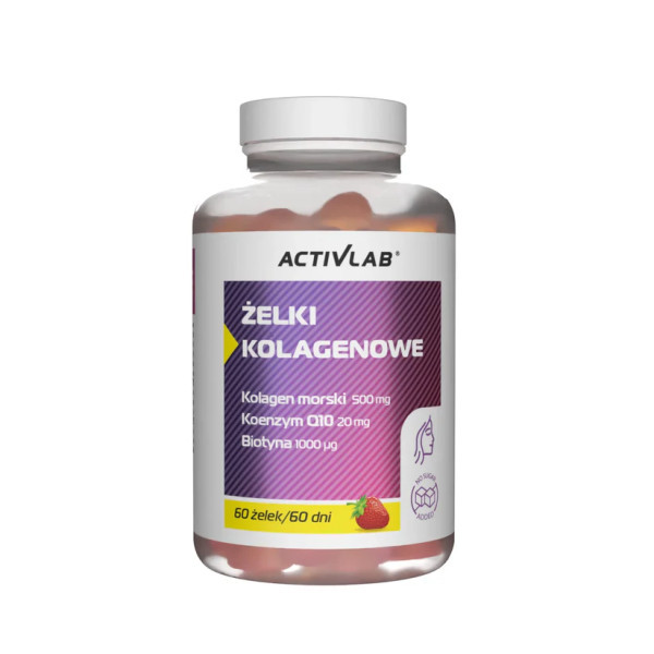 Activlab Żelki Kolagenowe - 60 sztuk