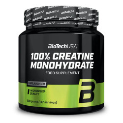 BioTech Creatine Monohydrate kreatyna bezsmakowa - 500g