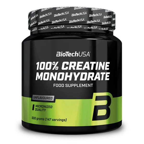 BioTech Creatine Monohydrate kreatyna bezsmakowa - 500g