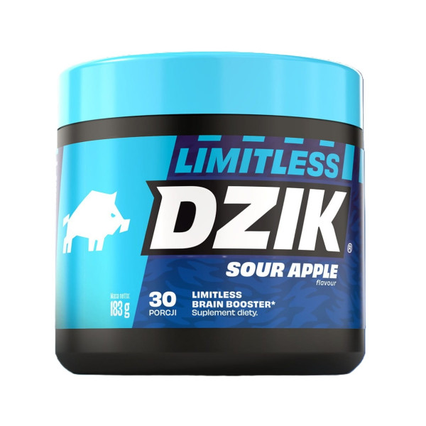 Dzik Brain Booster Limitless Sour Apple - 183g