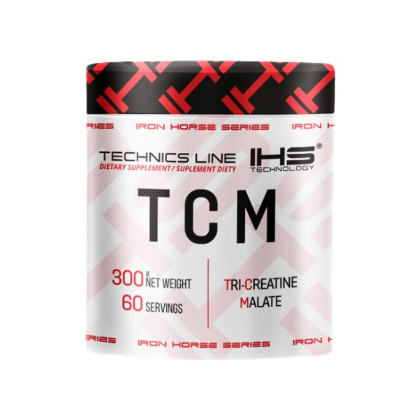 Iron Horse TCM - jabłczan kreatyny w proszku - 300g