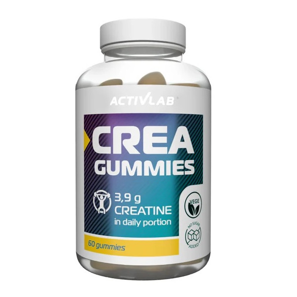 Activlab Crea Gummies - 60 żelek - monohydrat kreatyny
