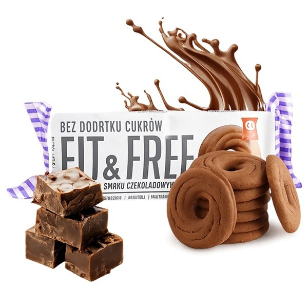 Cukry Nyskie Fit&Free Herbatniki - 120g